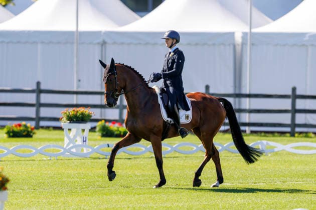 AACHEN FEI World Championships 2026, AACHEN FEI World Championships 2026 LUEBBEKE Libussa GER, Caramia FRH FEI Eventing World Championship Dressage Part 1 Team and Individual Aachen, Reitstadion Soers, August 13, 2026