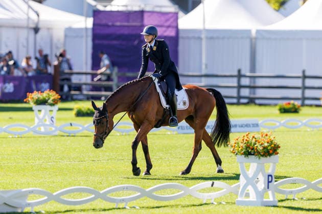AACHEN FEI World Championships 2026, AACHEN FEI World Championships 2026 LUEBBEKE Libussa GER, Caramia FRH FEI Eventing World Championship Dressage Part 1 Team and Individual Aachen, Reitstadion Soers, August 13, 2026