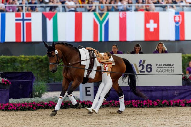 Aachen FEI World Championships 2026, Aachen FEI World Championships 2026 LAYHER Alica GER, FBW Candy FEI Vaulting World Championship Individual Female Aachen, Soers Equestrian Stadium, August 13, 2026