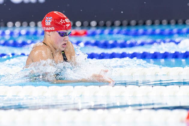 European Aquatics Championships Swimming Day 4 Angharad Evans during European Aquatics Championships Swimming Day 4 in Paris, France, on August 13, 2026 Paris France  Copyright: xFotoxOlimpikx originalFilename:jastrzebowski-european260813_npv7Y
