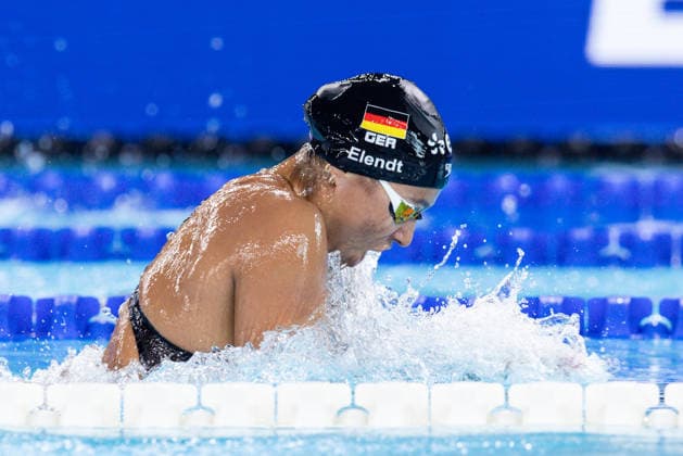 European Aquatics Championships Swimming Day 4 Anna Elendt during European Aquatics Championships Swimming Day 4 in Paris, France, on August 13, 2026 Paris France  Copyright: xFotoxOlimpikx originalFilename:jastrzebowski-european260813_np0iu