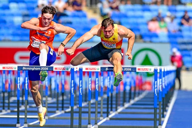 Niklas KAUL, Germany, USC Mainz, Men s 100m Decathlon, GBR, European Athletics Championships, Track and Field, August 13, 2026, GBR, European Athletics Championships, Track and Field, August 13, 2026, Birmingham Copyright: xEibnerxPressefoto JanxPapenfussx EP_JPS