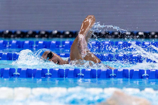 European Aquatics Championships Swimming Day 4 Artemis Vasilaki during European Aquatics Championships Swimming Day 4 in Paris, France, on August 13, 2026 Paris France  Copyright: xFotoxOlimpikx originalFilename:jastrzebowski-european260813_npEYX
