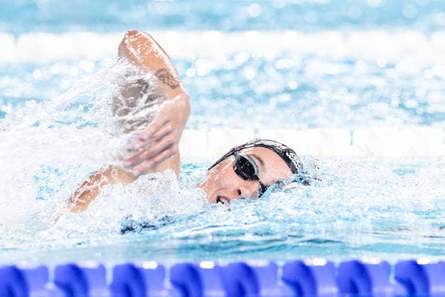 European Aquatics Championships Swimming Day 4 Paula Otero Fernandez during European Aquatics Championships Swimming Day 4 in Paris, France, on August 13, 2026 Paris France  Copyright: xFotoxOlimpikx originalFilename:jastrzebowski-european260813_npXbf