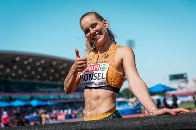 Christina Honsel, TV Wattenscheid 01, Women s High Jump, GBR, Track and Field, Athletics, 2026 European Athletics Championships, 2026 European Track and Field Championships, Birmingham 2026, August 9, 2026, GBR, Track and Field, Athletics, 2026 European Athletics Championships, 2026 European Track and Field Championships, Birmingham 2026, August 9, 2026, Birmingham Copyright: xStefanxMayerx EP_SMR