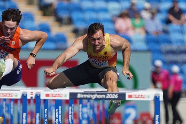 Birmingham, Track and Field, Athletics, EAA, 2026 European Athletics Championships in Birmingham, August 10–17, 2026, Alexander Stadium, Birmingham, United Kingdom, Decathlon, Men’s 110m Hurdles, Niklas Kaul, Germany (GER) Copyright Gladys Chai von der Laage