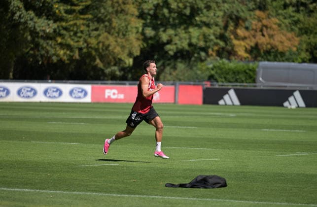 August 13, 2026, xophax, Soccer, Bundesliga 1, 1. FC Köln Training at Geissbockheim: Luca Waldschmidt, 1. FC Köln, with an extra running session in Kitzbühel