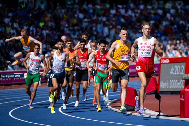 August 13, 2026, GBR, Track and Field, 2026 European Championships, Morning Session, Day 4, Birmingham; Niklas Buchholz, Germany, Men s 3,000-meter Steeplechase, Prelims, Birmingham Alexander Stadium, England, Great Britain Copyright: xNordphoto Memmlerx