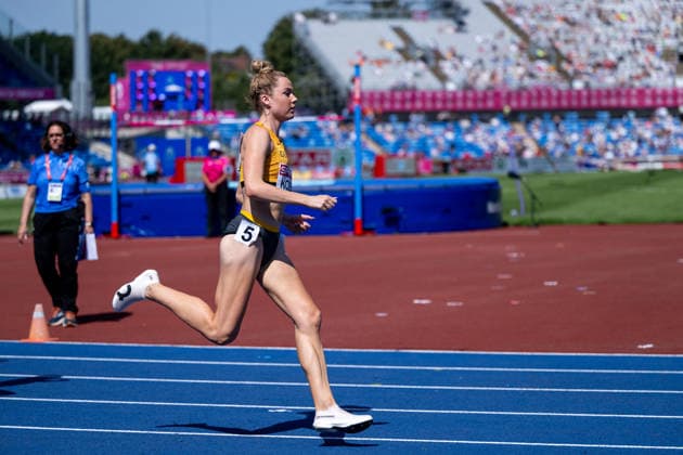 August 13, 2026, GBR, Track and Field, 2026 European Championships, Morning Session, Day 4, Birmingham; Smilla Kolbe, Germany, Women s 800-meter race, Semifinals, Alexander Stadium, Birmingham, England, Great Britain Copyright: xNordphoto Memmlerx