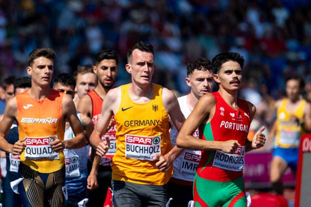 August 13, 2026, GBR, Track and Field, 2026 European Championships, Morning Session, Day 4, Birmingham; Niklas Buchholz, Germany, Men’s 3,000-meter Steeplechase, Heats, Birmingham Alexander Stadium, England, Great Britain Copyright: xNordphoto Memmlerx