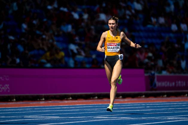 August 13, 2026, GBR, Track and Field, 2026 European Championships, Morning Session, Day 4, Birmingham Johanna Martin, Germany, Women s 400-meter dash, Semifinals, Alexander Stadium, Birmingham, England, Great Britain Copyright: xNordphoto Memmlerx
