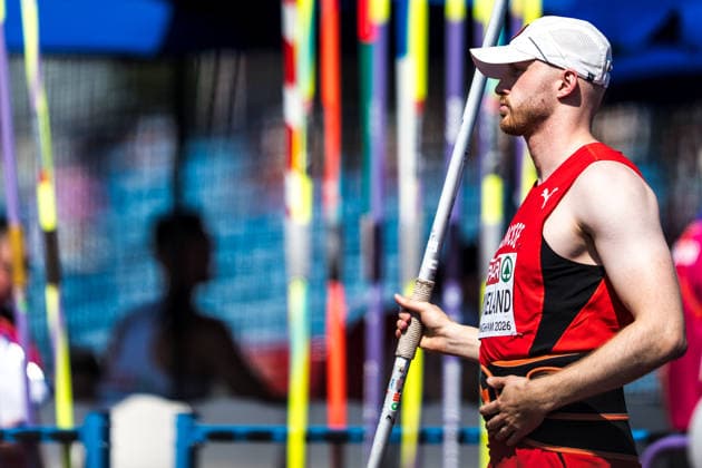 European Athletics Championships, Birmingham, August 13, 2026 BIRMINGHAM, UNITED KINGDOM AUGUST 13 Simon Wieland of Switzerland during the men s javelin throw qualifying round at the European Athletics Championships in Birmingham on August 13, 2026, in Birmingham, United Kingdom Copyright: xBEAUTIFULxSPORTS UlfxSchillerx