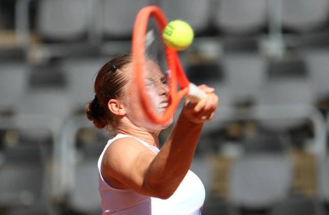 Ladies and Men s Tennis Tournament at Rothenbaum in Hamburg: Anna Siskova, Czech Republic