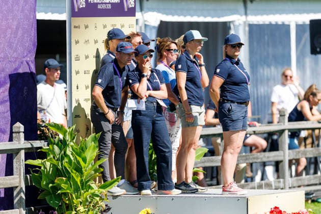 2026 FEI World Championships in Aachen, Aachen FEI World Championships 2026 Team Germany, Malin Hansen-Hotopp (GER), Carlitos Quidditch K – FEI Eventing World Championship Dressage Part 1: Team and Individual, Aachen, Soers Equestrian Stadium, August 13, 2026
