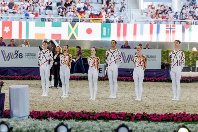 AACHEN FEI World Championships 2026, AACHEN FEI World Championships 2026 Team Germany FEI Vaulting World Championship Squad Compulsory Test Groups Aachen, Soers Equestrian Stadium, August 13, 2026