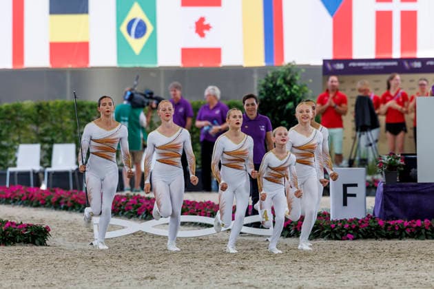 AACHEN FEI World Championships 2026, AACHEN FEI World Championships 2026 Team Belgium FEI Vaulting World Championship Squad Compulsory Test Groups Aachen, Soers Equestrian Stadium, August 13, 2026