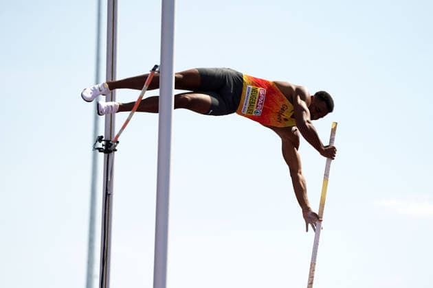 Birmingham, Track and Field, Athletics, EAA, 2026 European Athletics Championships in Birmingham, August 10–17, 2026, Alexander Stadium, Birmingham, United Kingdom, Decathlon, Pole Vault, Leo Neugebauer, Germany (GER), Copyright Gladys Chai von der Laage