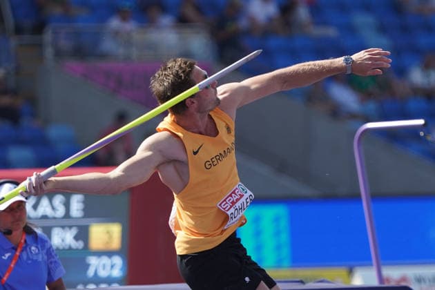 Birmingham, Track and Field, Athletics, EAA, 2026 European Athletics Championships in Birmingham, August 10–17, 2026, Alexander Stadium, Birmingham, Great Britain, Men’s Javelin Throw, Thomas Röhler, Germany (GER), Copyright Gladys Chai von der Laage