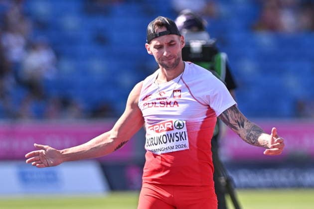 2026.08.13 Birmingham Lekkoatletyka Mistrzostwa Europy N z Marcin Krukowski Foto Michal Laudy PressFocus 2026.08.13 Birmingham Athletics European Athletics Championships Marcin Krukowski Credit: Michal Laudy PressFocus NEWSPIX.PL --- newspix.pl 