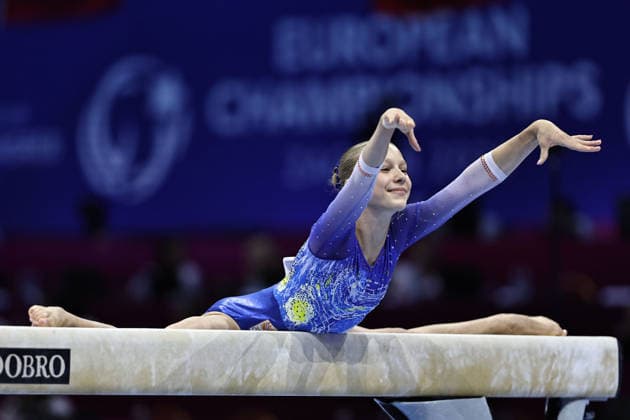Vera Ubbink, NED, during the qualifying round at the 2026 European Championships in Zagreb on August 13, 2026