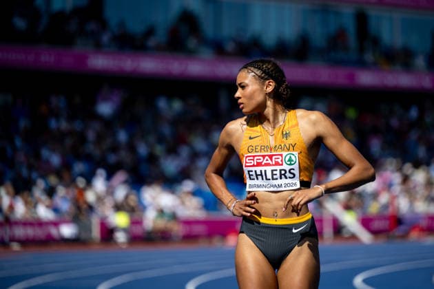 August 13, 2026, GBR, Track and Field, 2026 European Championships, Morning Session, Day 4, Birmingham Anna Elisabeth Ehlers, Germany, Women s High Jump, Qualifying Round, Birmingham Alexander Stadium, England, Great Britain Copyright: xNordphoto Memmlerx