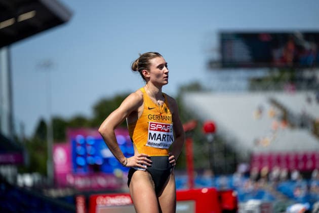 August 13, 2026, GBR, Track and Field, 2026 European Championships, Morning Session, Day 4, Birmingham Johanna Martin, Germany, Women s 400-meter dash, Semifinals, Alexander Stadium, Birmingham, England, Great Britain Copyright: xNordphoto Memmlerx
