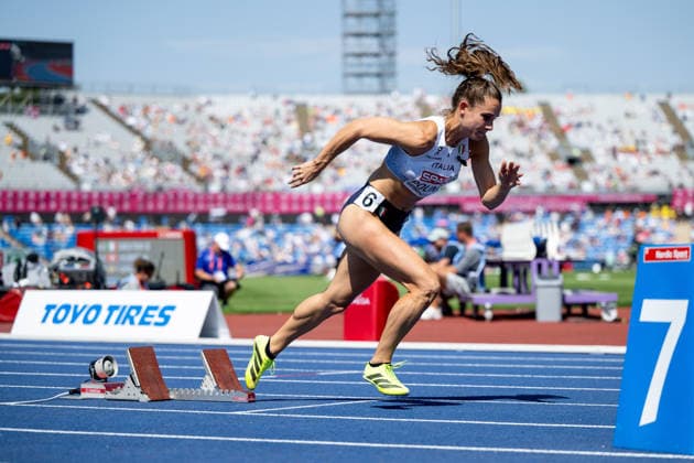 August 13, 2026, GBR, Track and Field, 2026 European Championships, Morning Session, Day 4, Birmingham; Anna Polinari (Italy), Women s 400-meter dash, Semifinals, Alexander Stadium, Birmingham, England, Great Britain Copyright: xNordphoto Memmlerx