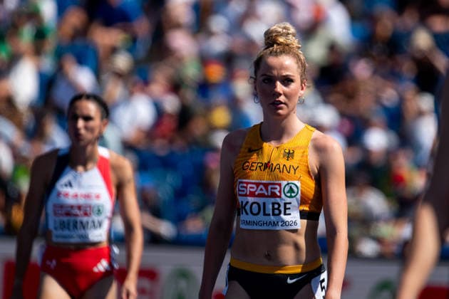 August 13, 2026, GBR, Track and Field, 2026 European Championships, Morning Session, Day 4, Birmingham; Smilla Kolbe, Germany, Women s 800-meter race, Semifinals, Alexander Stadium, Birmingham, England, Great Britain Copyright: xNordphoto Memmlerx