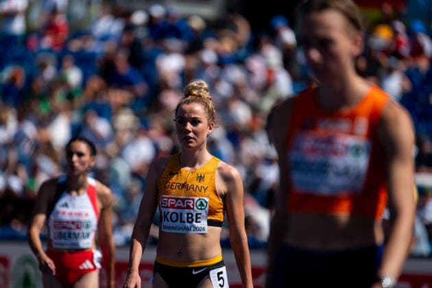 August 13, 2026, GBR, Track and Field, 2026 European Championships, Morning Session, Day 4, Birmingham; Smilla Kolbe, Germany, Women s 800-meter race, Semifinals, Alexander Stadium, Birmingham, England, Great Britain Copyright: xNordphoto Memmlerx