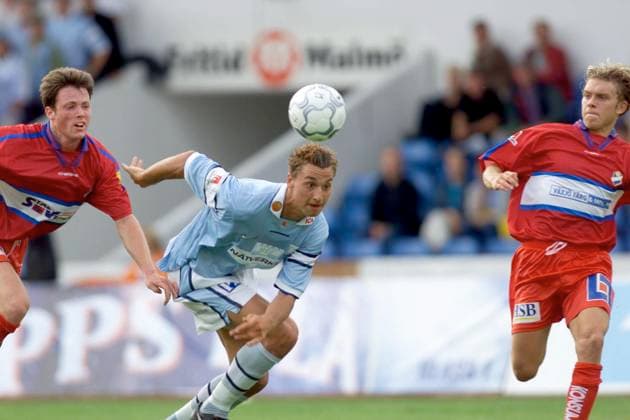 Soccer, Superettan, Malmö Öster, Zlatan Ibrahimovic, Malmö, Malmö, Sweden  Copyright: xBjörnxLindgrenx