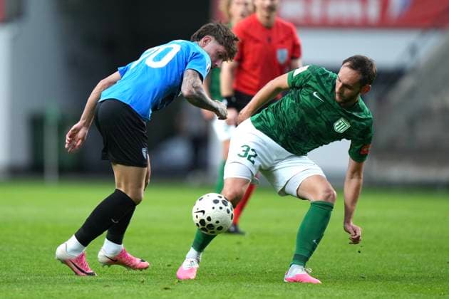 ESP Flora Tallinn vs. Inter Escaldes: Vladislav Kreida of Flora during the UEFA Conference League Q3 match between Flora Tallinn and Inter Escaldes, played at A Le Coq Arena in Tallinn on August 13, 2026, in Estonia Copyright: xAgenciaxLOFx