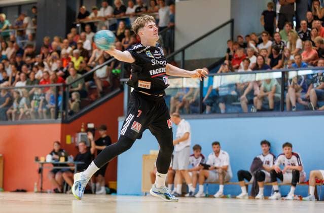 August 13, 2026 Handball Season 2026–2027 Exhibition Game Friendly Match HC Erlangen HCE vs. SG BBM Bietigheim Women s Team xdaxmax Yannik Bialowas 7, HC Erlangen HCE