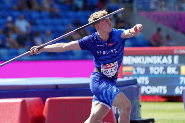 Birmingham, Track and Field, Athletics, EAA, 2026 European Athletics Championships in Birmingham, August 10–17, 2026, Alexander Stadium, Birmingham, Great Britain, Men’s Javelin Throw, Topi Parviainen, Finland (FIN), Copyright Gladys Chai von der Laage