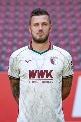 Jeffrey Gouweleeuw, FC Augsburg 1907, Bundesliga 1, Photo Shoot 2026–2027, Player Portraits: Augsburg, Bavaria, Germany Copyright: ximago kolbert-press ChristianxKolbertx
