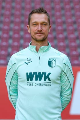Rehabilitation and Athletic Trainer, Andreas Bäumler, FC Augsburg 1907 (1. Bundesliga), Profile Session 2026–2027, Player Profiles: Augsburg, Bavaria, Germany Copyright: ximago kolbert-press ChristianxKolbertx