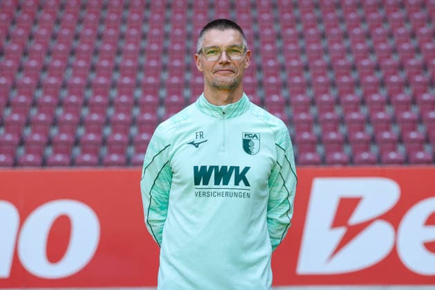 Rehabilitation and Athletic Trainer, Frank Roßner, FC Augsburg 1907 (1. Bundesliga), Photo Shoot 2026–2027, Player Profiles: Augsburg, Bavaria, Germany Copyright: ximago kolbert-press ChristianxKolbertx