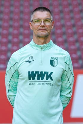 Rehabilitation and Athletic Trainer, Frank Roßner, FC Augsburg 1907 (1. Bundesliga), Photo Shoot 2026–2027, Player Profiles: Augsburg, Bavaria, Germany Copyright: ximago kolbert-press ChristianxKolbertx