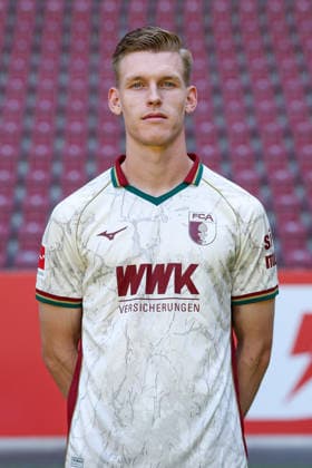 Anton Kade, FC Augsburg 1907, Bundesliga 1, Photo Shoot 2026–2027, Player Portraits: Augsburg, Bavaria, Germany Copyright: ximago kolbert-press ChristianxKolbertx