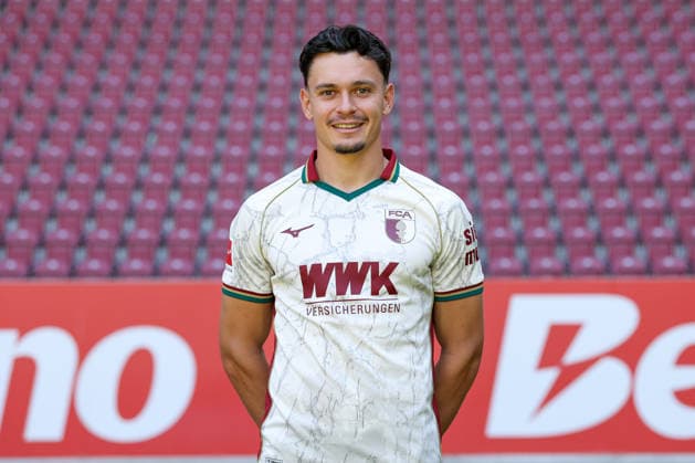 Fabian Rieder, FC Augsburg 1907, Bundesliga 1, Photo Shoot 2026–2027, Player Profiles: Augsburg, Bavaria, Germany Copyright: ximago kolbert-press ChristianxKolbertx
