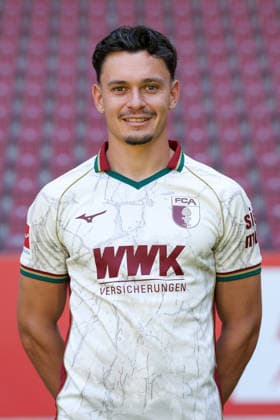 Fabian Rieder, FC Augsburg 1907, Bundesliga 1, Photo Shoot 2026–2027, Player Profiles: Augsburg, Bavaria, Germany Copyright: ximago kolbert-press ChristianxKolbertx