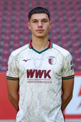 Mert Koemuer, FC Augsburg 1907, Bundesliga 1, Photo Shoot 2026–2027, Player Portraits: Augsburg, Bavaria, Germany Copyright: ximago kolbert-press ChristianxKolbertx