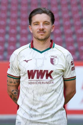 Mads Pedersen, FC Augsburg 1907, Bundesliga 1, Photo Shoot 2026–2027, Player Portraits: Augsburg, Bavaria, Germany Copyright: ximago kolbert-press ChristianxKolbertx