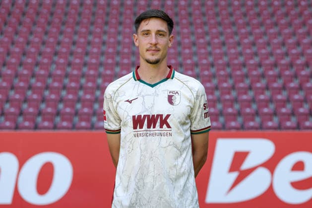 Keven Schlotterbeck, FC Augsburg 1907, Bundesliga 1, Photo Shoot 2026–2027, Player Profiles: Augsburg, Bavaria, Germany Copyright: ximago kolbert-press ChristianxKolbertx