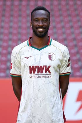 Chrislain Matsima, FC Augsburg 1907, Bundesliga 1, Photo Shoot 2026–2027, Player Portraits: Augsburg, Bavaria, Germany Copyright: ximago kolbert-press ChristianxKolbertx