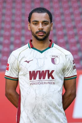 Alexis Claude Maurice FC Augsburg 1907 1. Bundesliga, Photo Shoot 2026–2027, Player Portraits: Augsburg, Bavaria, Germany Copyright: ximago kolbert-press ChristianxKolbertx