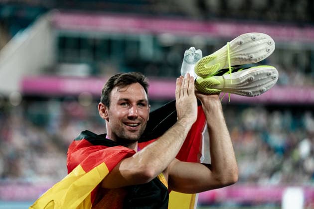 Niklas Kaul, USC Mainz, Men s Decathlon, GBR, Track and Field, Athletics, 2026 European Athletics Championships, 2026 European Track and Field Championships, Birmingham 2026, August 9, 2026, GBR, Track and Field, Athletics, 2026 European Athletics Championships, 2026 European Track and Field Championships, Birmingham 2026, August 9, 2026, Birmingham Copyright: xStefanxMayerx EP_SMR
