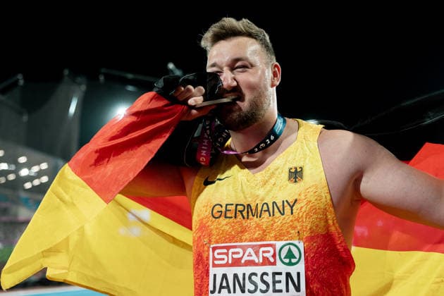Henrik Janssen, SC Magdeburg, Men s Discus Throw, GBR, Track and Field, Athletics, 2026 European Athletics Championships, 2026 European Track and Field Championships, Birmingham 2026, August 9, 2026, GBR, Track and Field, Athletics, 2026 European Athletics Championships, 2026 European Track and Field Championships, Birmingham 2026, August 9, 2026, Birmingham Copyright: xStefanxMayerx EP_SMR