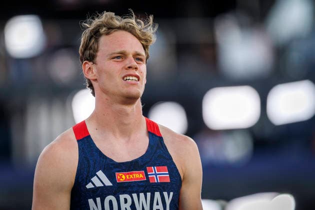 BIRMINGHAM, GREAT BRITAIN - AUGUST 13, 2026: Sander SKOTHEIM (NOR Norway) competing in the javelin throw of the decathlon during European Athletics Championships at Alexander Stadium on August 13, 2026 in Birmingham, Great Britain. Great Britain Copyright: xAxelxKohringx