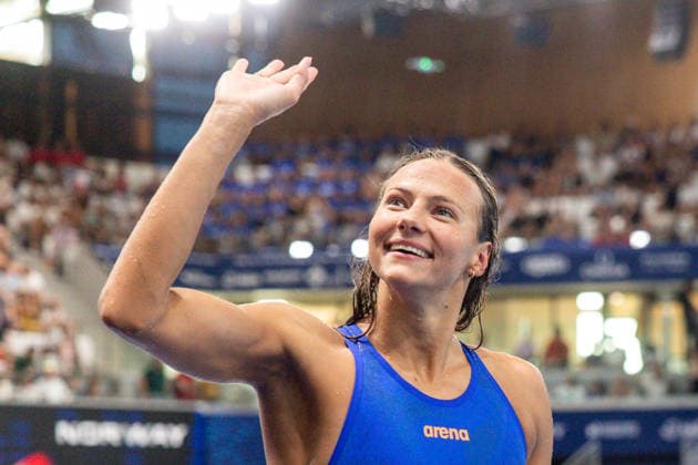 European Aquatics Championships Swimming Day 4 Barbora Seemanova during European Aquatics Championships Swimming Day 4 in Paris, France, on August 13, 2026 Paris France  Copyright: xFotoxOlimpikx originalFilename:jastrzebowski-european260813_npe12