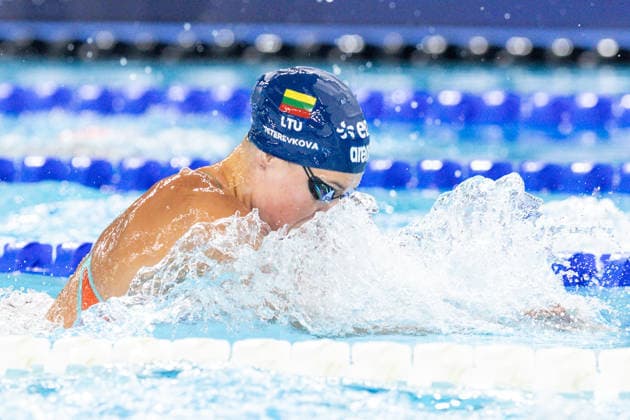European Aquatics Championships Swimming Day 4 Kotryna Teterevkova during European Aquatics Championships Swimming Day 4 in Paris, France, on August 13, 2026 Paris France  Copyright: xFotoxOlimpikx originalFilename:jastrzebowski-european260813_npp8m